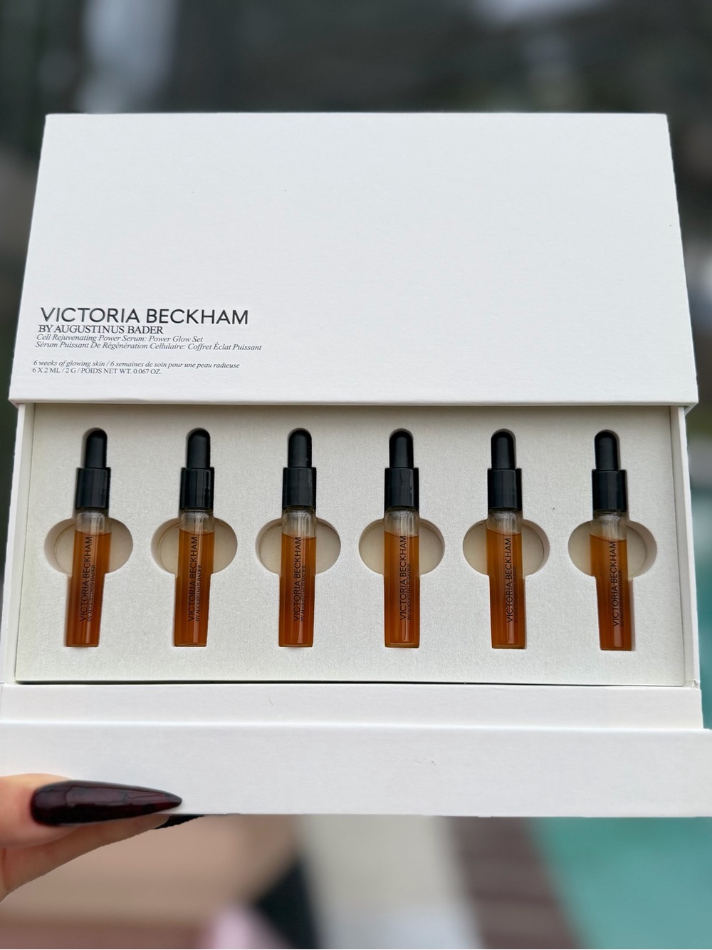 Victoria Beckham Augustinus Bader Power Serum Set 6x2ml New in Box